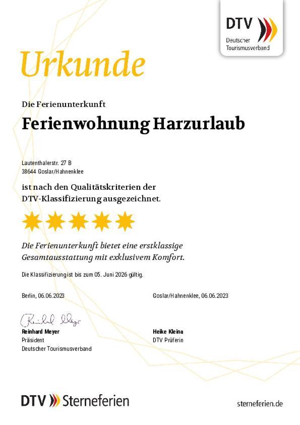 Ferienwohnung Harzurlaub Goslar Luaran gambar